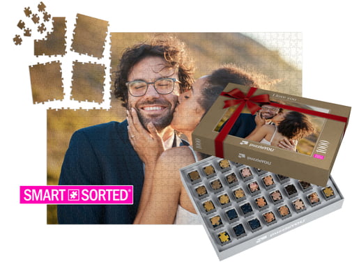 SMART SORTED 1000 piezas con caja abierta